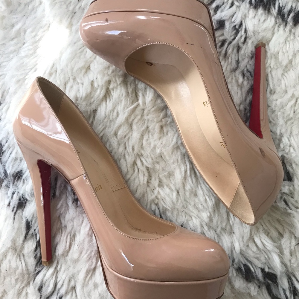 Christian Louboutin Patent Bianca Pump